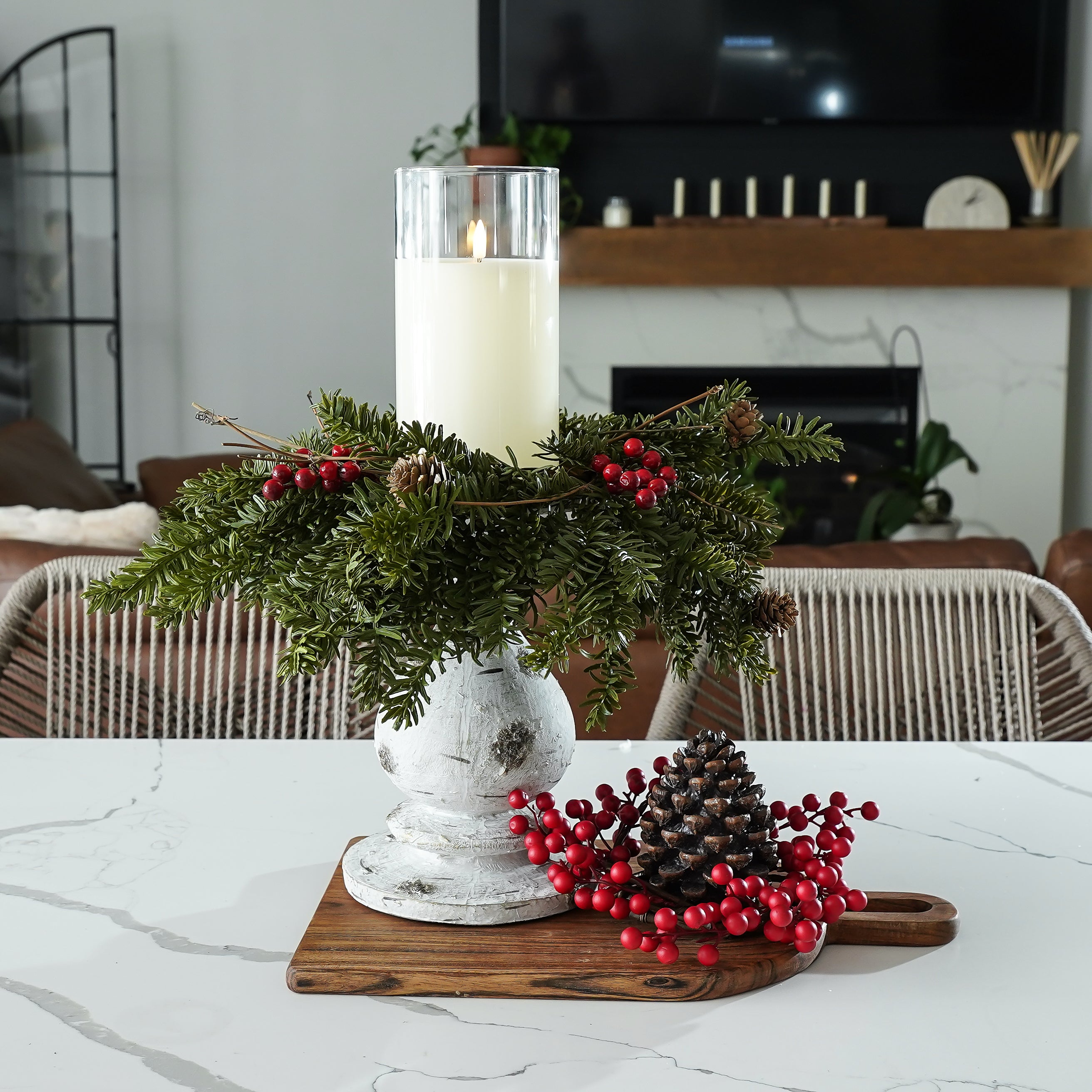Resin Decorative Pinecone
