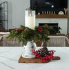 Resin Birch Candle Holder