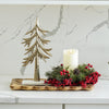 Careen Scalloped Wood Tray