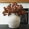 Beckham Graywash Vase | Textured Ceramic Neutral