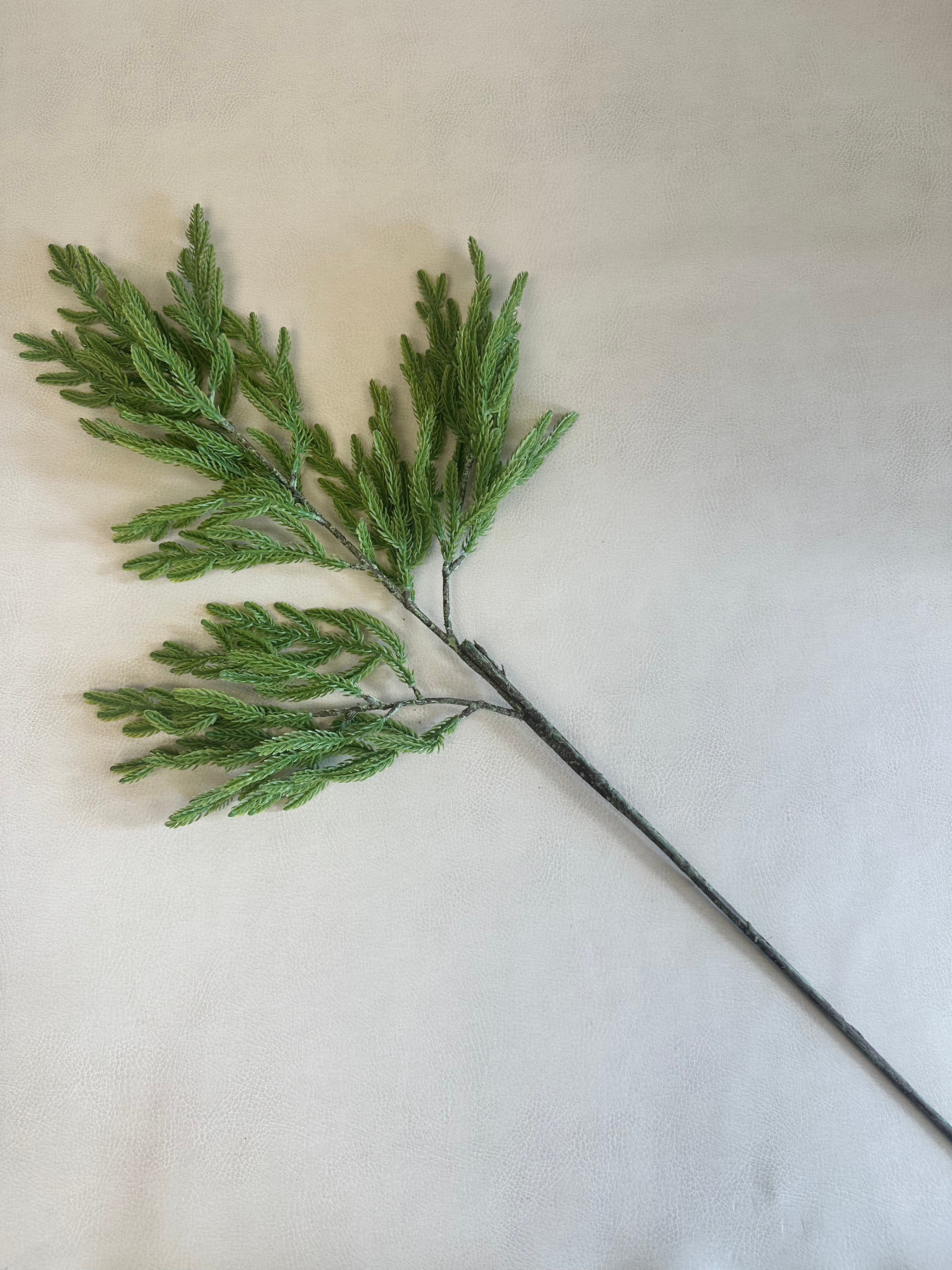Real Touch Norfolk Pine Branch
