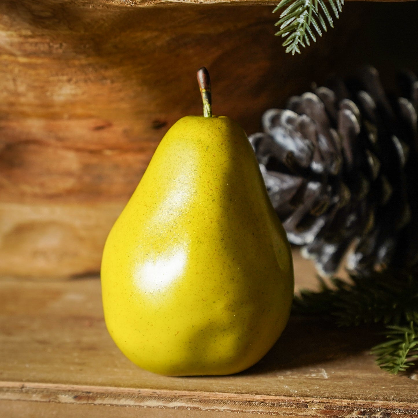 Decorative Green Pear