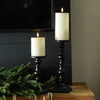 Flameless Ivory Pillar Candles