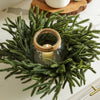 Real Touch Blissful Norfolk Pine Wreath | Small
