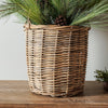 Wicker Basket with Handles