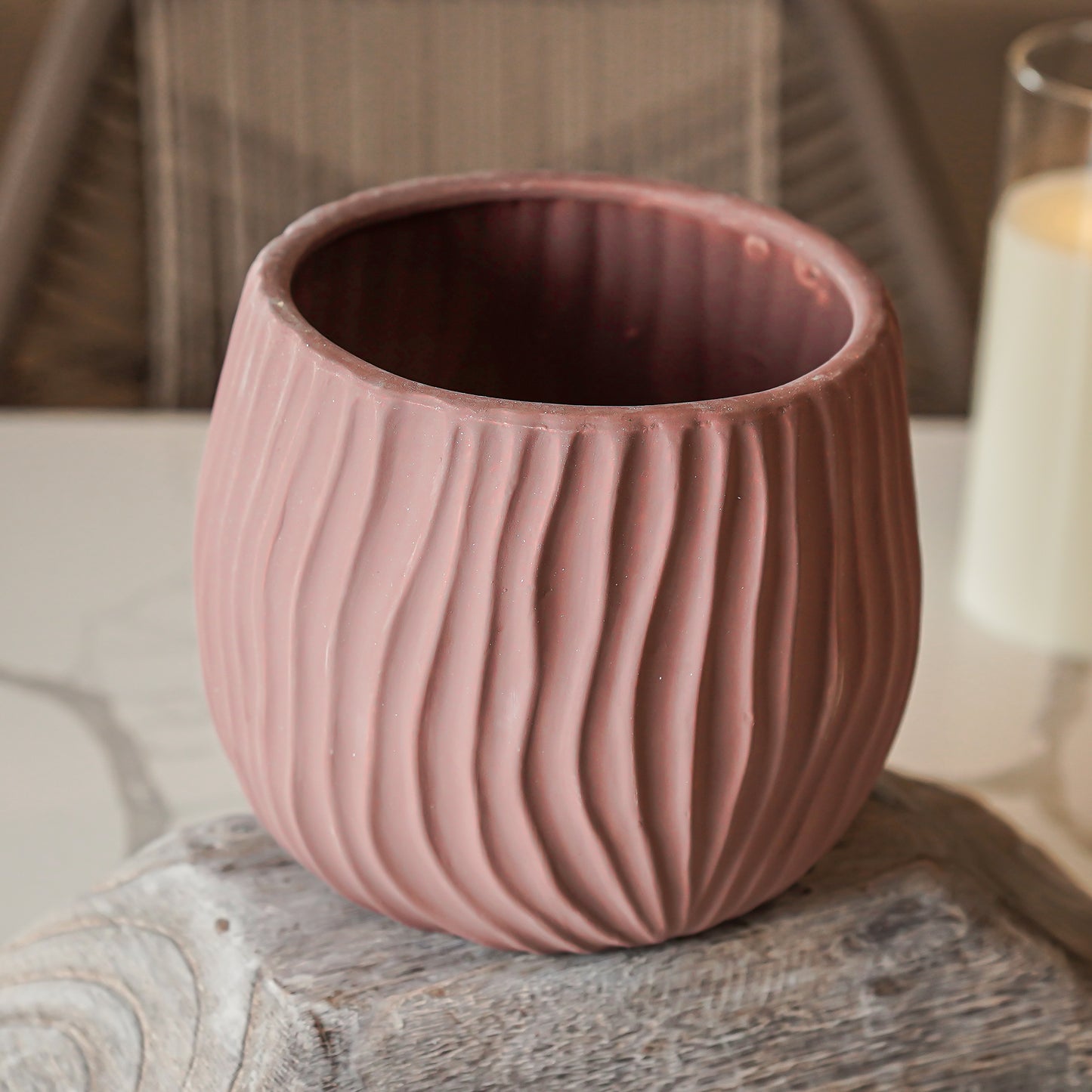 Charlotte Ribbed Pot