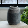 Charcoal Textured Vase