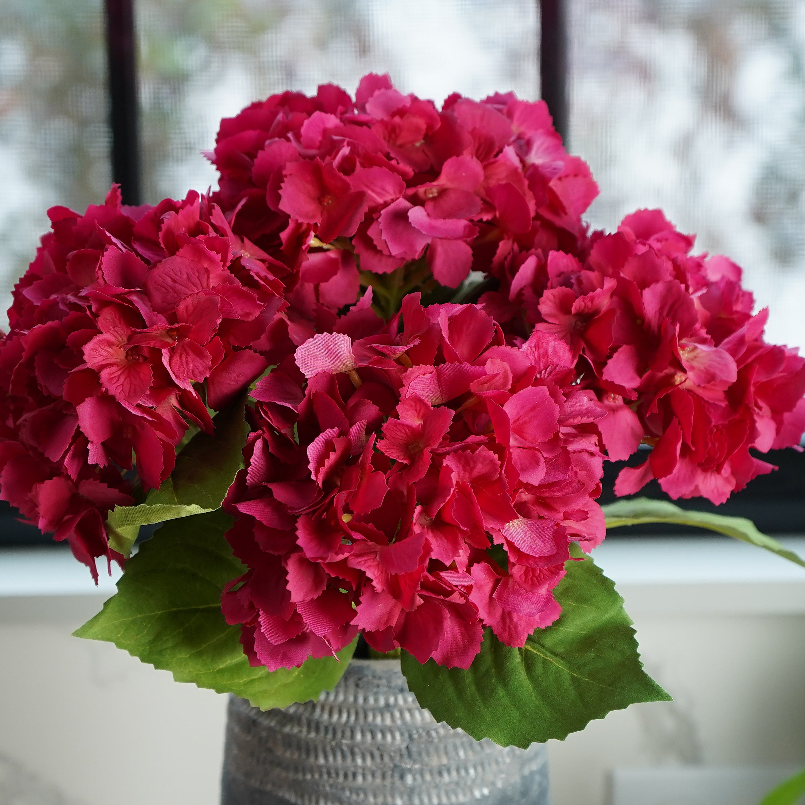 Real Touch Hydrangea | Fuchsia