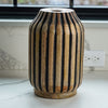 Lims Wood Carved Vase