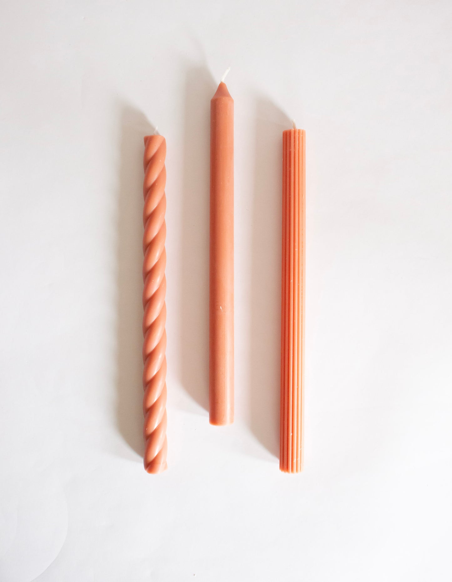 Assorted Taper Candle Box | Terra Cotta