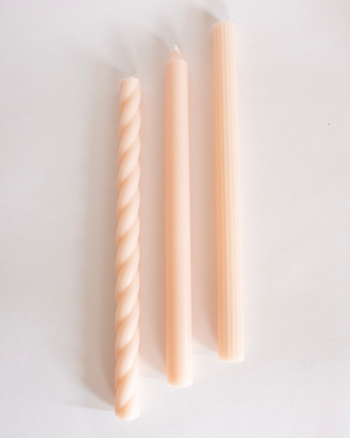 Assorted Taper Candle Box | Light Pink