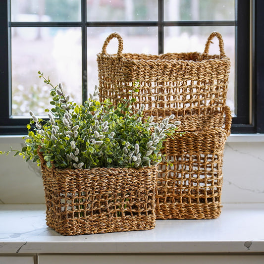 Lana Seagrass Basket | Set of 3