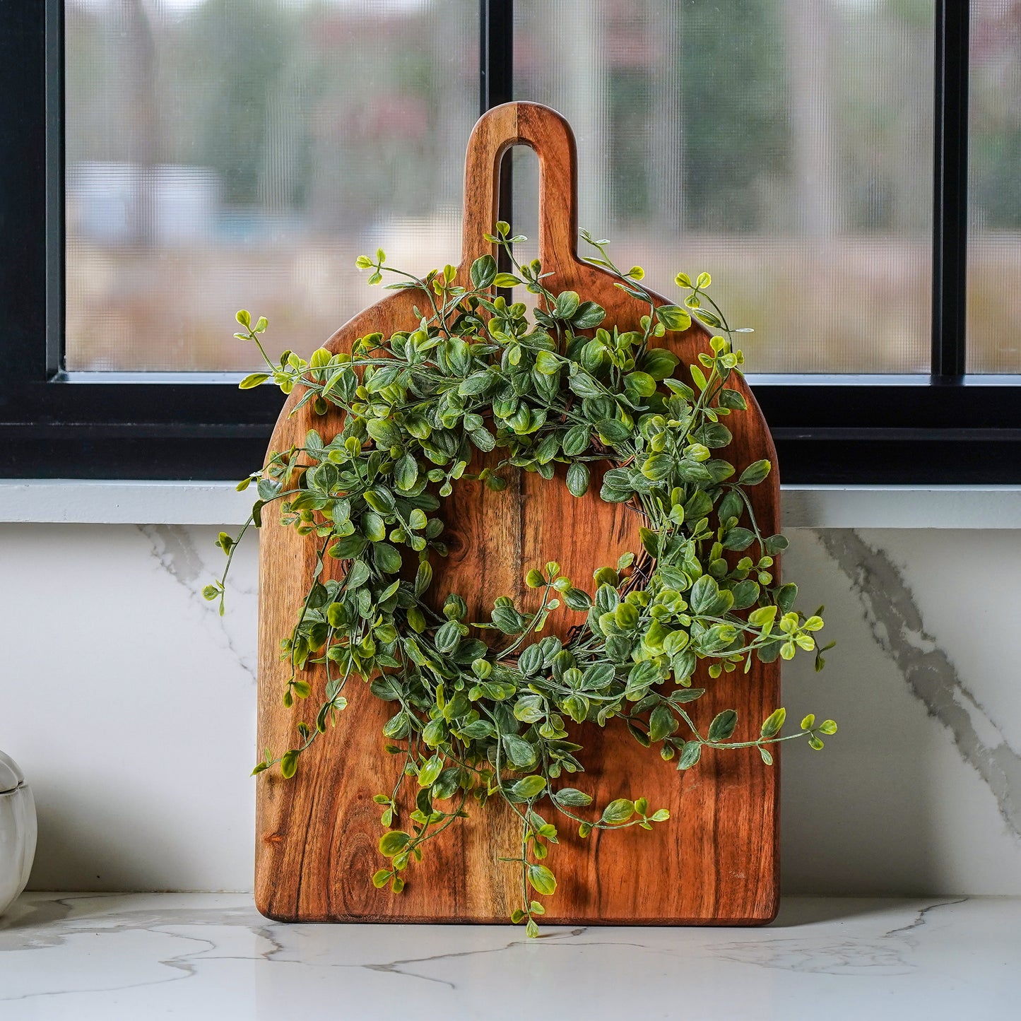 Wide Arch Wood Serving Board