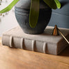 Beige Linen Storage Book