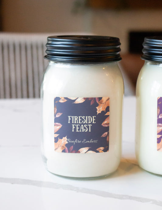 Bonfire Embers | Mason Jar
