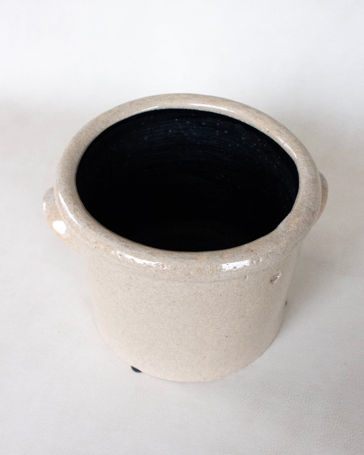Handle Ceramic Crock