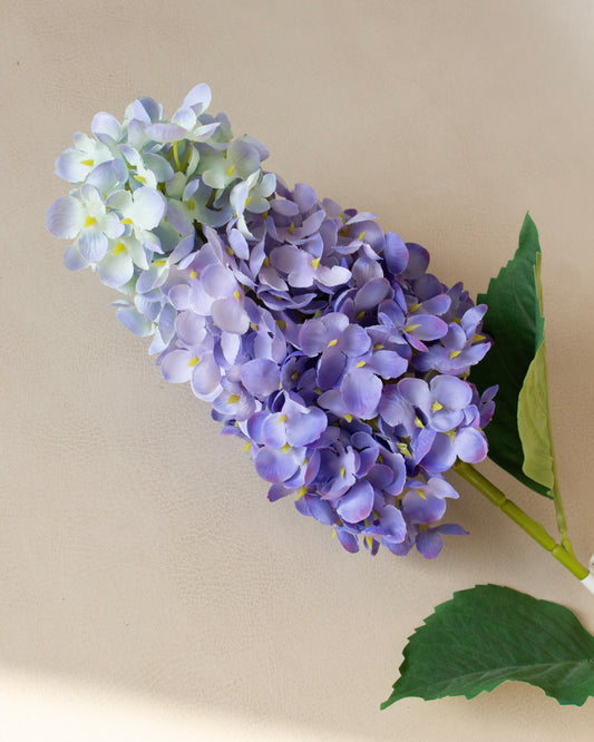 Lilac Cone Hydrangea Stem | Faux Floral