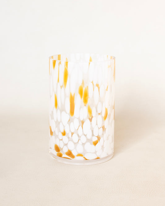 Speckled Glass Vase