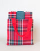 Tartan Plaid Tree Towel Set with Bag
