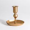 Gold Plated Candle Holder