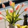 Blooming Real Touch Tulip Bunch