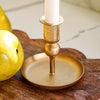 Gold Plated Candle Holder