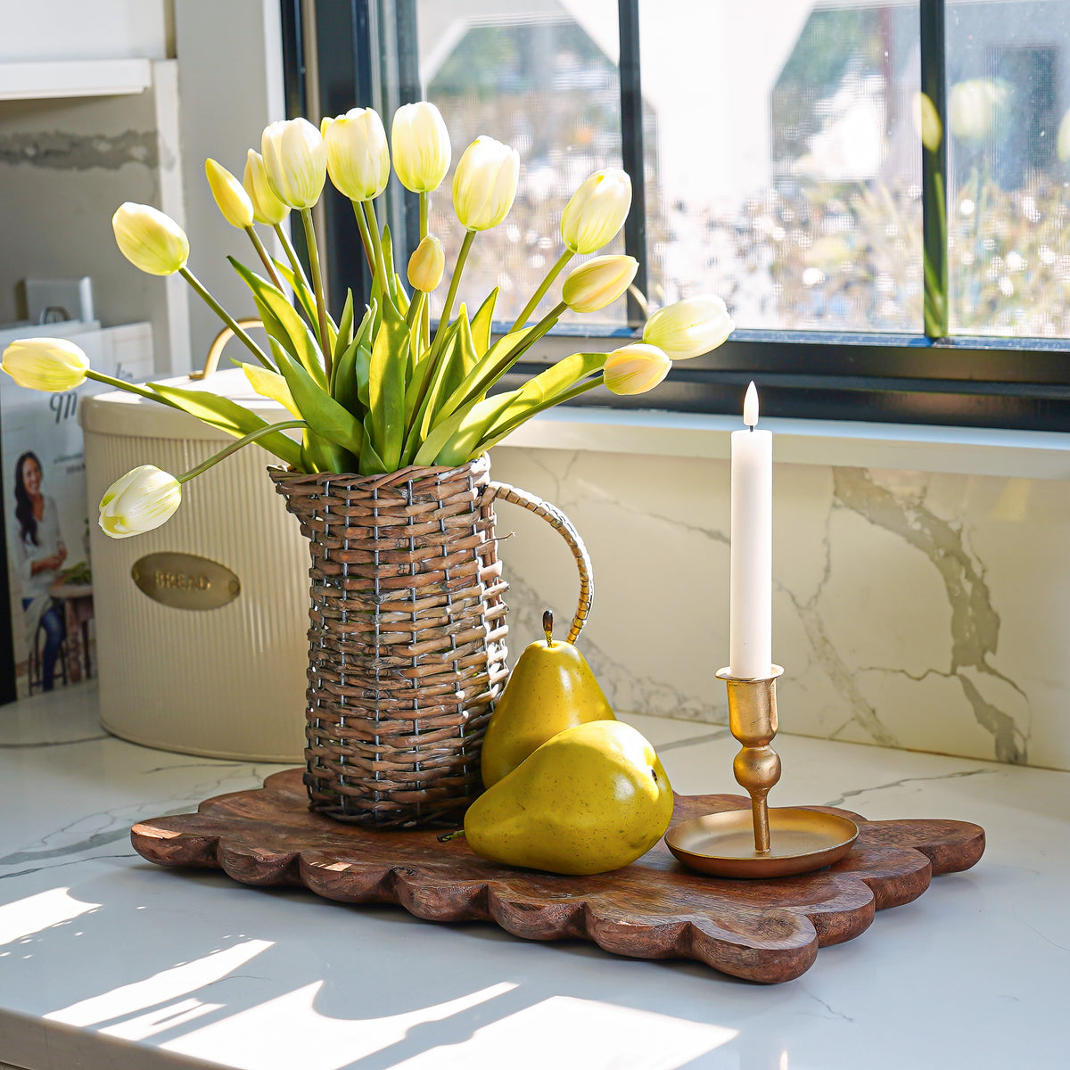 Decorative Green Pear