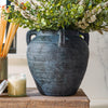 Becker Charcoal Handled Vase | Small