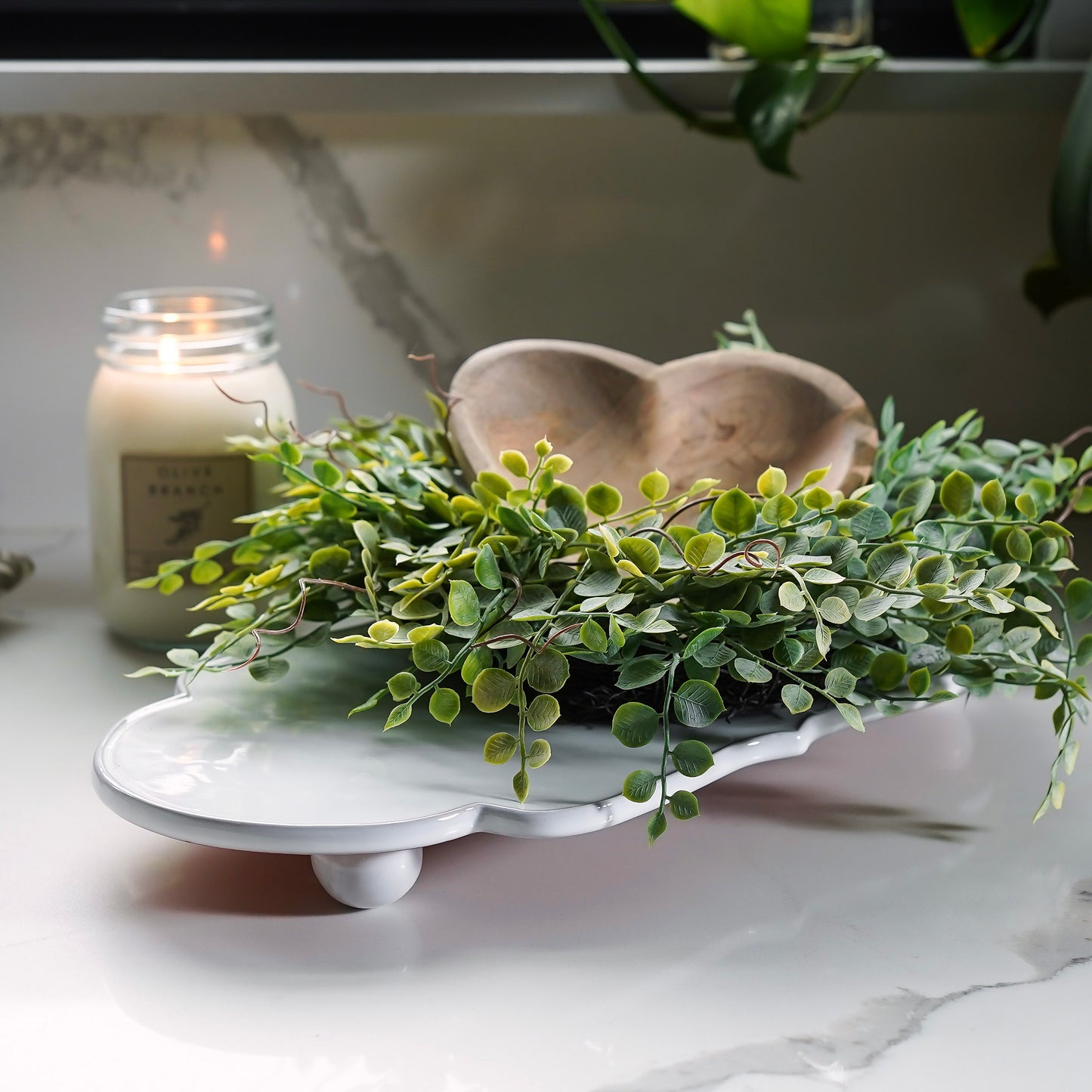 Cemile Vine Candle Ring