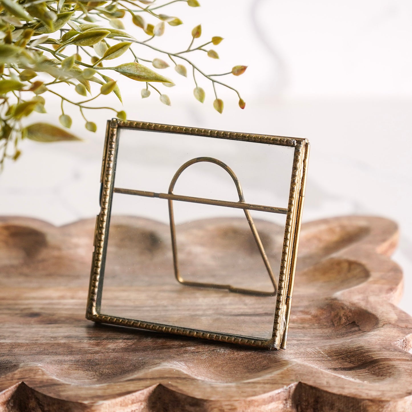 Cali Antique Brass Photo Frame
