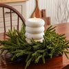 Real Touch Blissful Norfolk Pine Wreath | Small