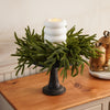 Real Touch Blissful Norfolk Pine Wreath | Small