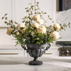 Dried Faux Dahlia Bunch | Cream