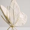 Leaf Wing Butterfly | Ivory & Gold | PRE-ORDER