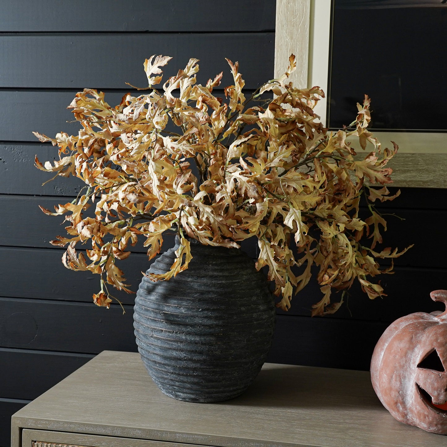 Beige Oak Leaf Stem