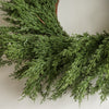 Real Touch Lebanon Cedar Wreath