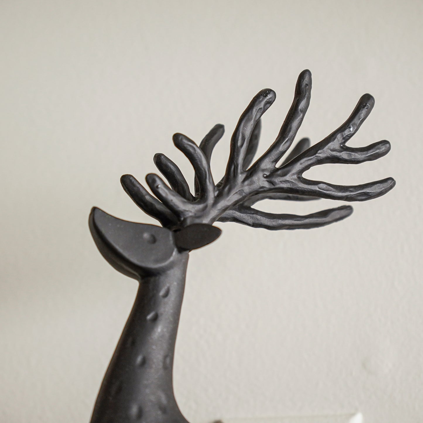 Black Resin Deer