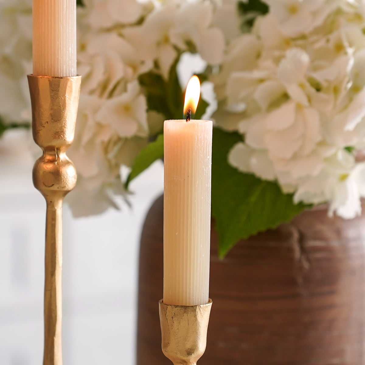 Pleated Taper Candles | Box of 12