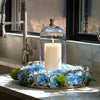 Glass Cloche with Gold Base