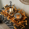 Hand-blown Glass Pumpkin Cloche