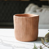 Terra Cotta Ribbed Planter