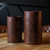 Rustic Fall Metal Candle Holder