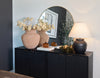 Axel Oversized Clay-Style Vase | Round Decorative Vessel