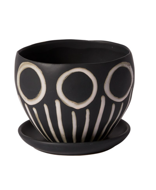 Ellie Abstract Pot