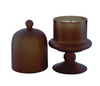 Brown Cloche Candle | Balsam