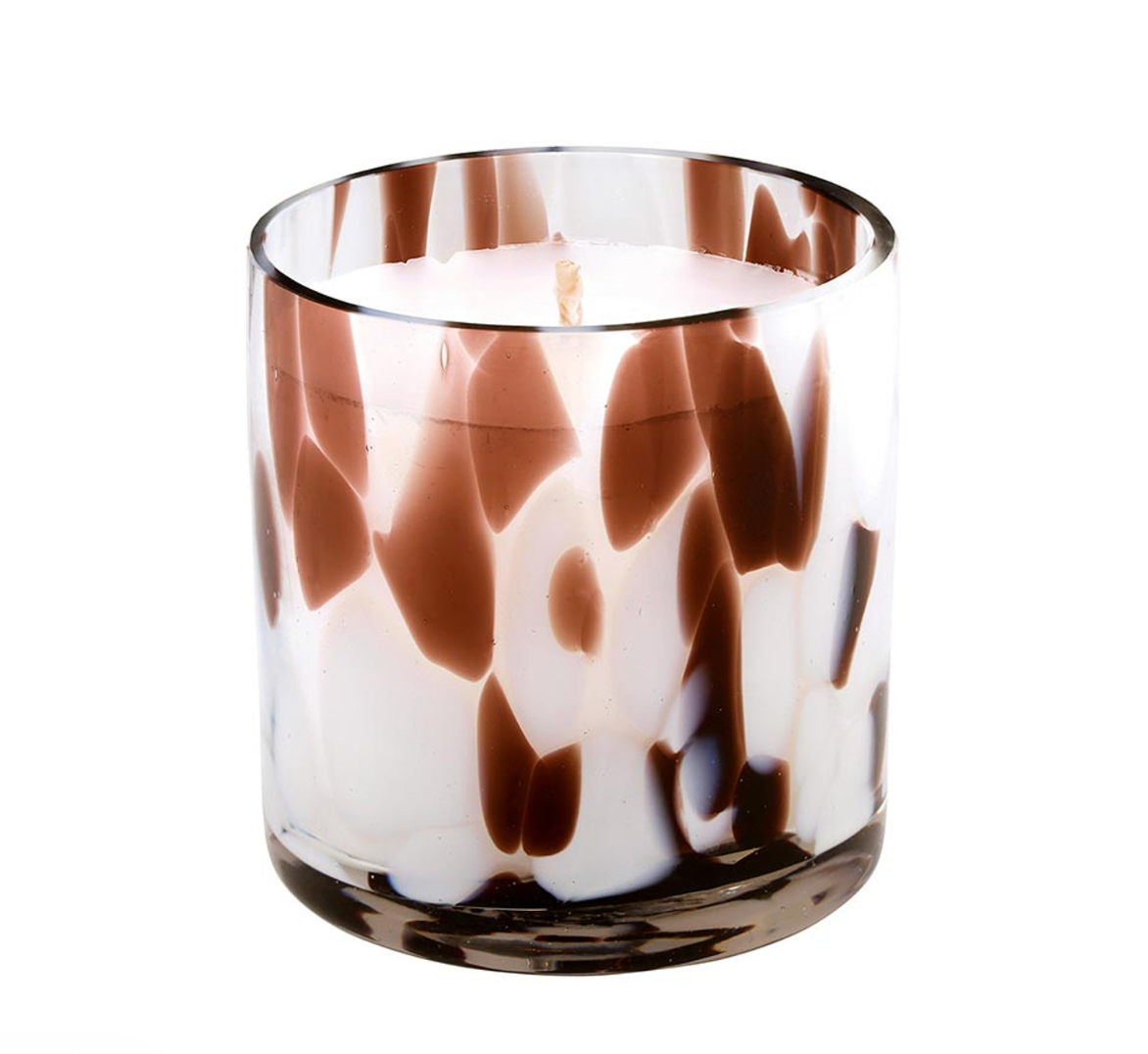 Chestnut Splatter Candle | Cedar Cypress
