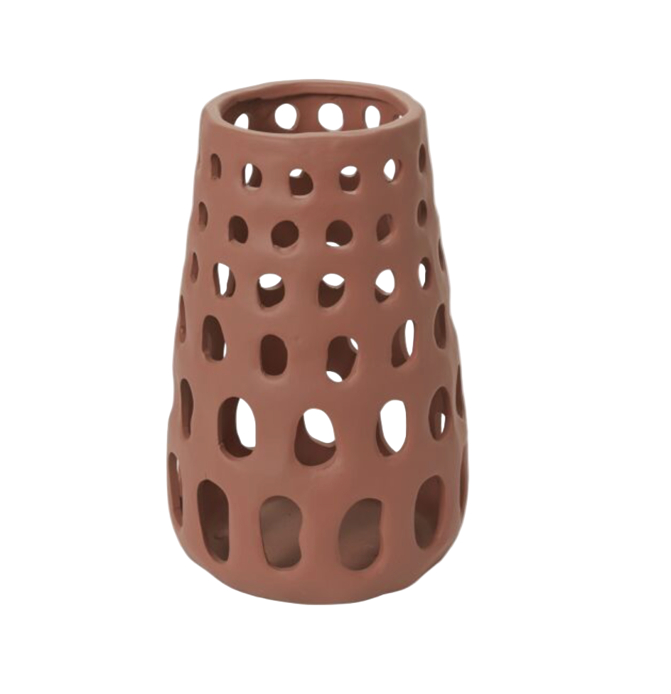 Freya Ceramic Lantern | Tall