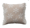 Snowflake Jacquard Pillow