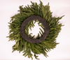 Real Touch Blissful Norfolk Haven Wreath