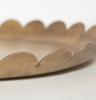 Antique Brass Scallop Tray